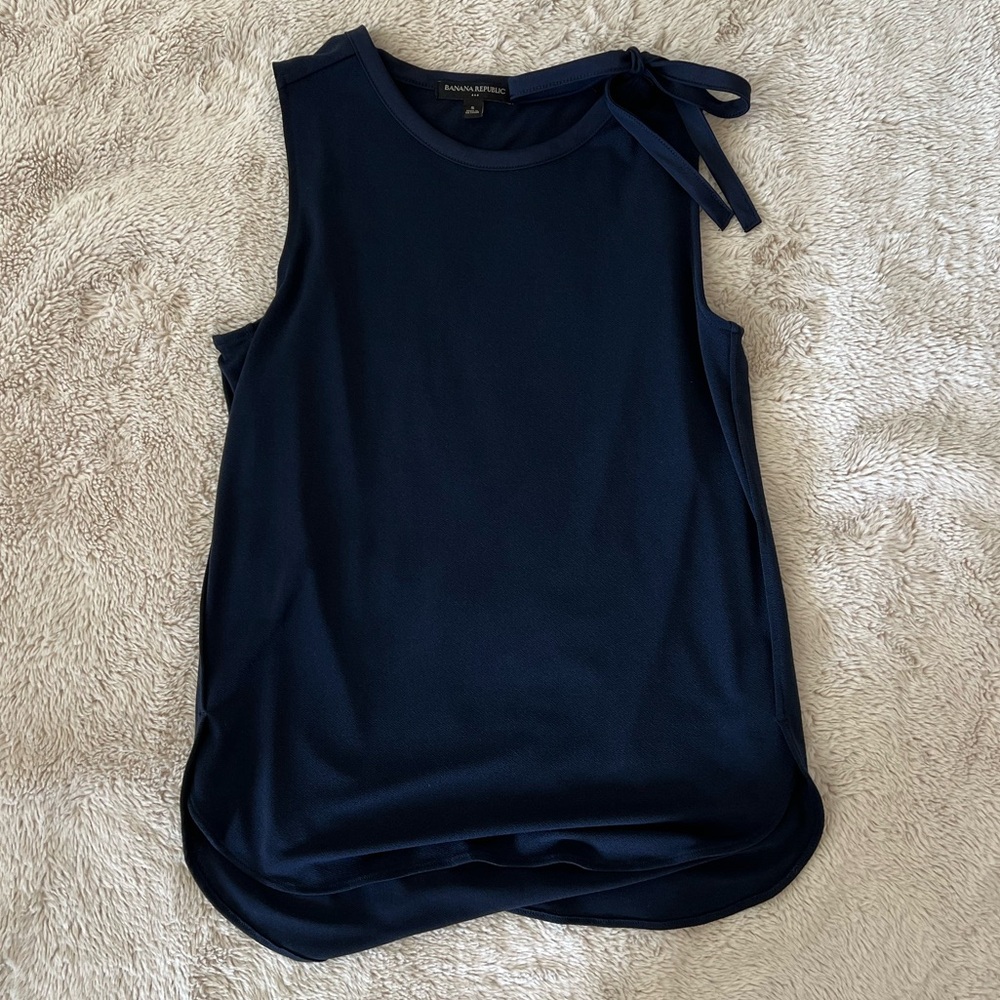 Banana Republic Deep Blue Blouse